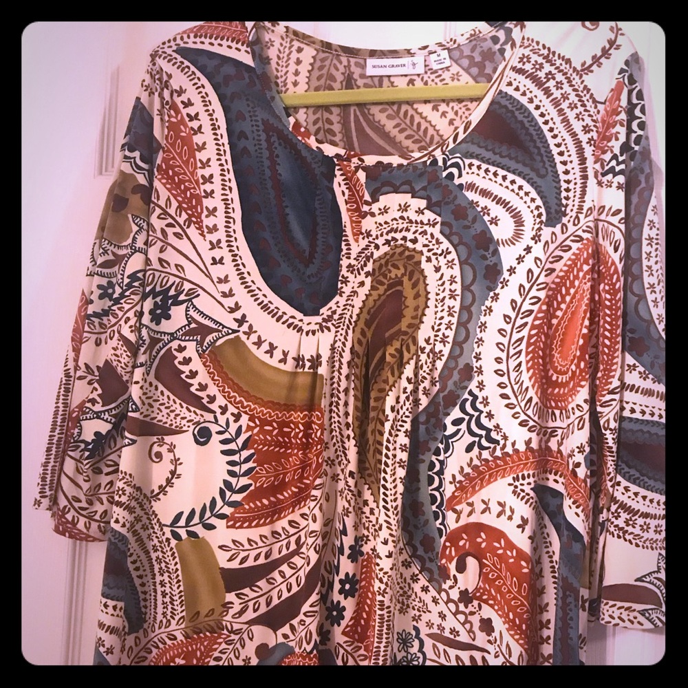 NWOT Susan Graver tunic